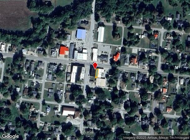  105 E Washington St, Waynetown, IN Parcel Map