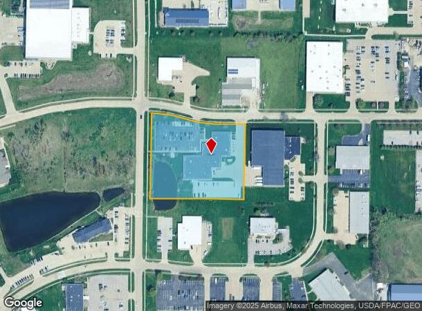 955 Kacena Rd, Hiawatha, IA Parcel Map