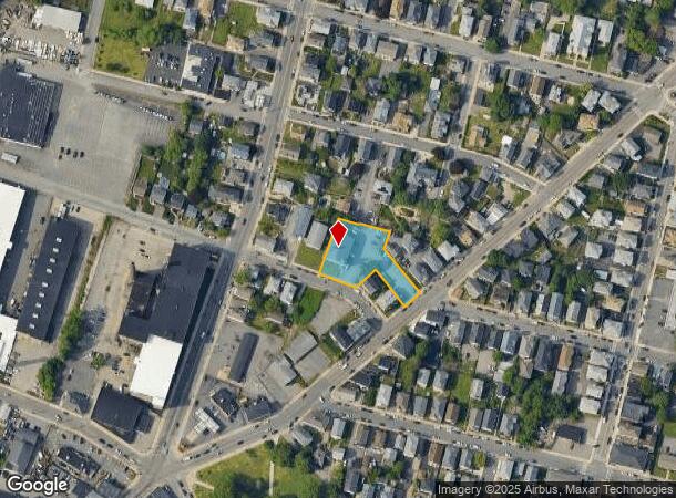 264 Griffin St, Fall River, MA Parcel Map