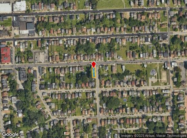 163 Ormsby Ave, Pittsburgh, PA Parcel Map