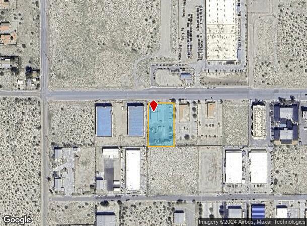  65145 Two Bunch Palms Trl, Desert Hot Springs, CA Parcel Map