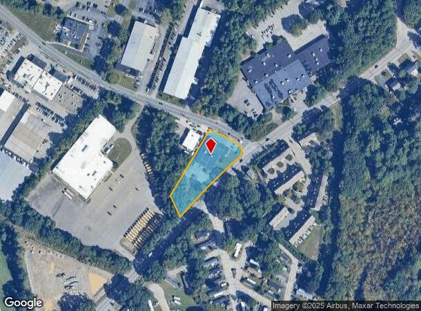 1285 County St, Attleboro, MA Parcel Map