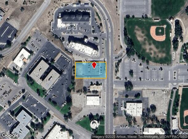  1030 N Poplar St, Casper, WY Parcel Map