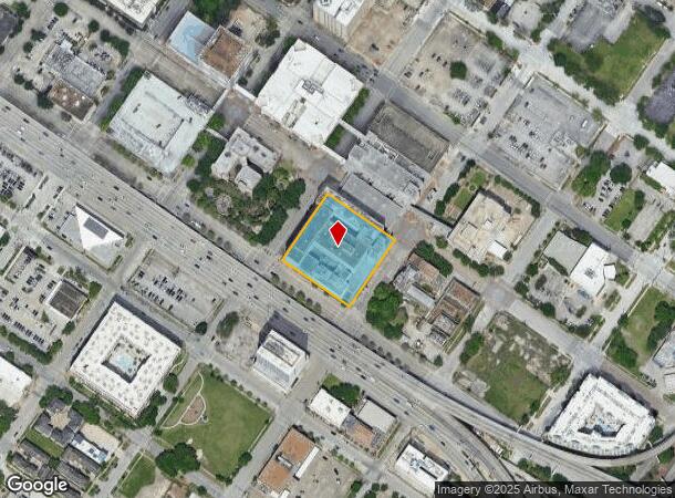  1919 La Branch St, Houston, TX Parcel Map