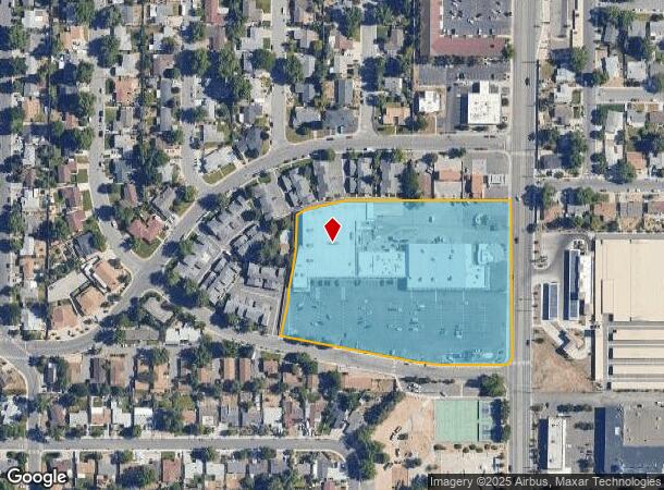 800 Holman Way, Sparks, NV Parcel Map