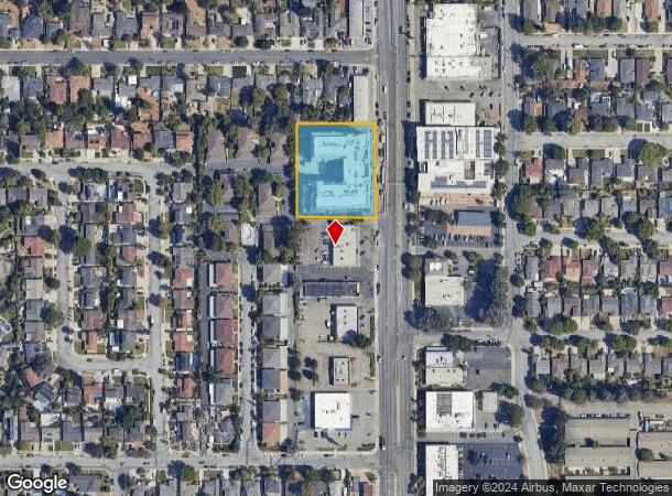  1017 S Bascom Ave, San Jose, CA Parcel Map