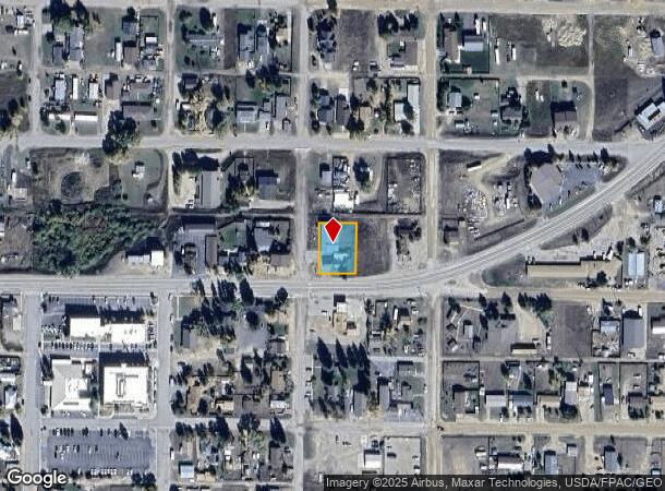 121 E Byers Ave, Hot Sulphur Springs, CO Parcel Map
