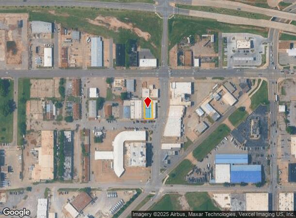  1205 Sw 2Nd St, Oklahoma City, OK Parcel Map