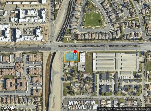  13351 Foothill Blvd, Fontana, CA Parcel Map