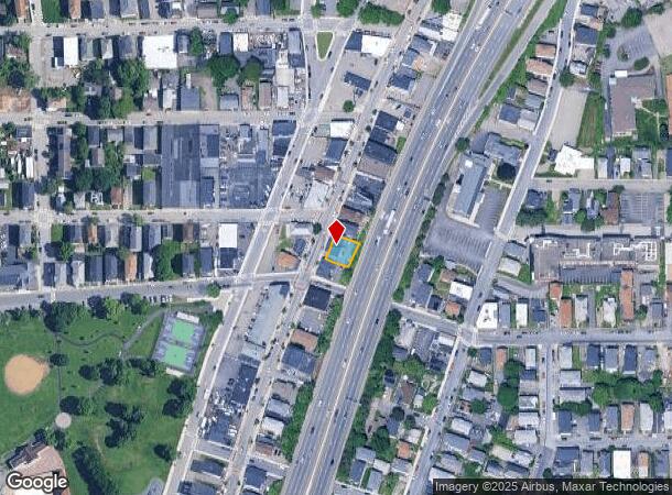  165 Millbury St, Worcester, MA Parcel Map