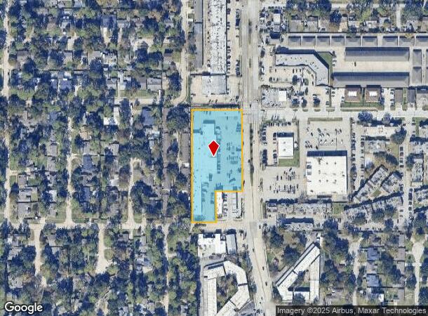  1809 Gessner Rd, Houston, TX Parcel Map