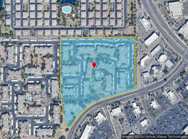  3004 S Market St, Gilbert, AZ Parcel Map