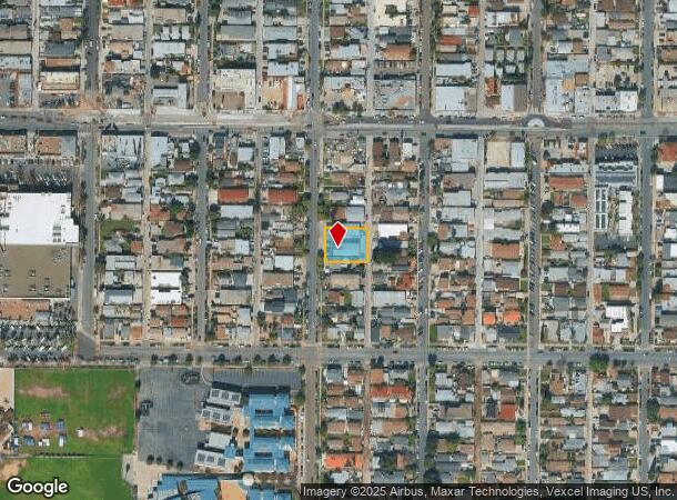 3845 Chamoune Ave, San Diego, CA Parcel Map