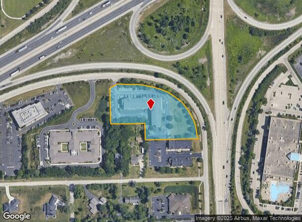  15W122 S Frontage Rd, Burr Ridge, IL Parcel Map