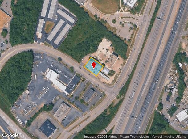  7102 Fullerton Rd, Springfield, VA Parcel Map