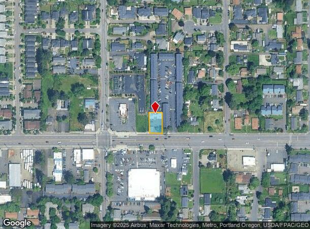  17419 Se Division St, Portland, OR Parcel Map