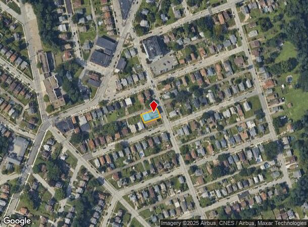  210 Caroline St, Homestead, PA Parcel Map