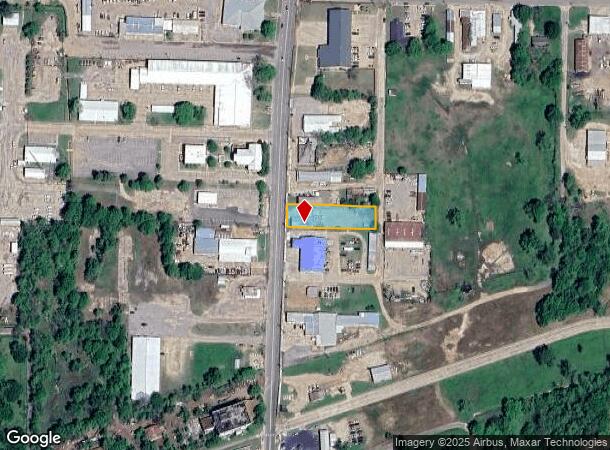 1324 N Main St, Paris, TX Parcel Map
