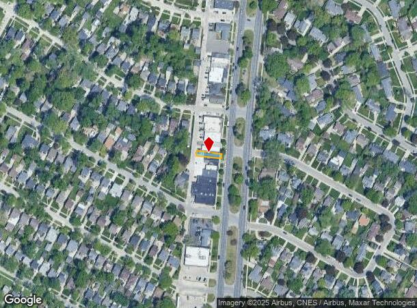 19467 Mack Ave, Grosse Pointe Woods, MI Parcel Map