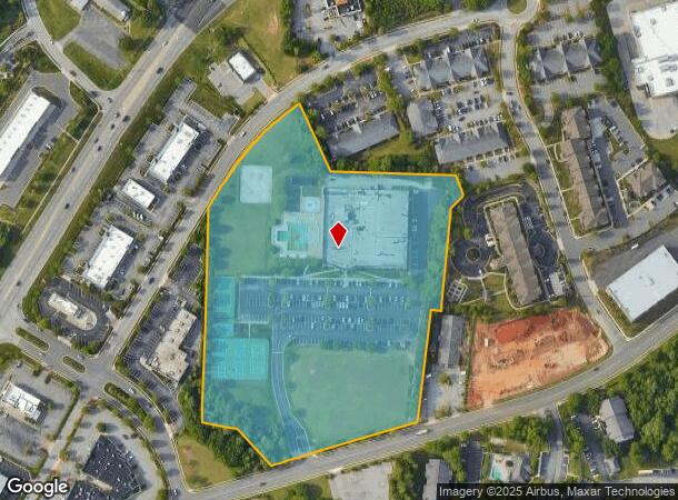 3811 Samet Dr, High Point, NC Parcel Map