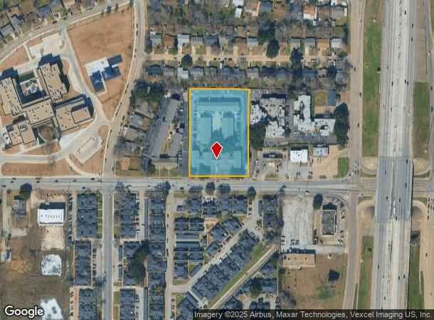 2407 E Park Row Dr, Arlington, TX Parcel Map