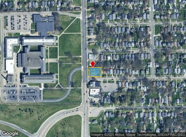  3300 Upton Ave, Toledo, OH Parcel Map