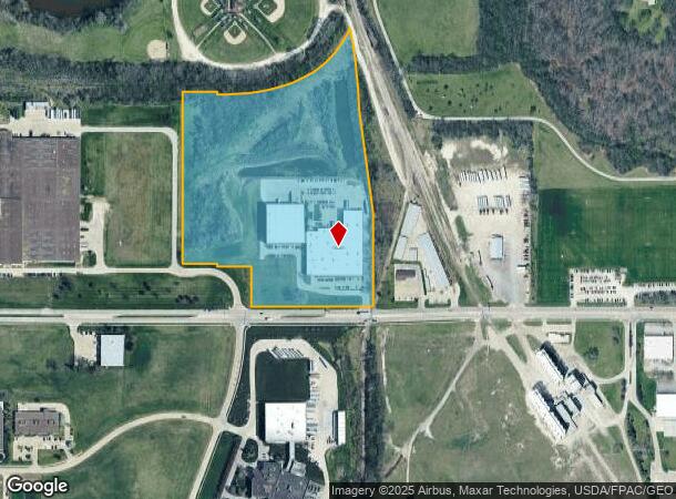 5501 Park Ave, Des Moines, IA Parcel Map