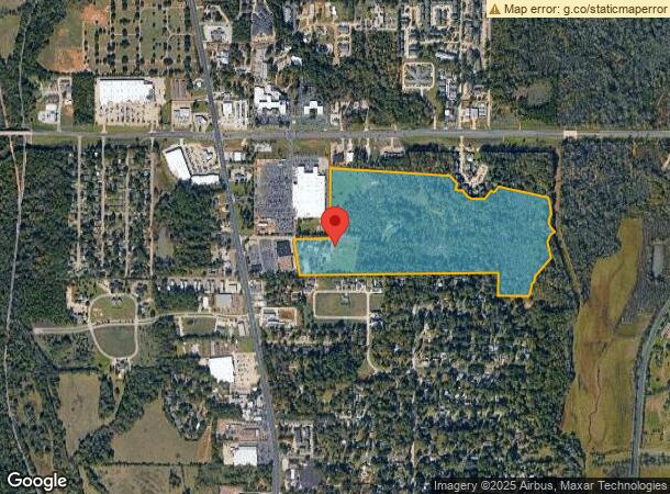  600 Roselake Dr, Nacogdoches, TX Parcel Map