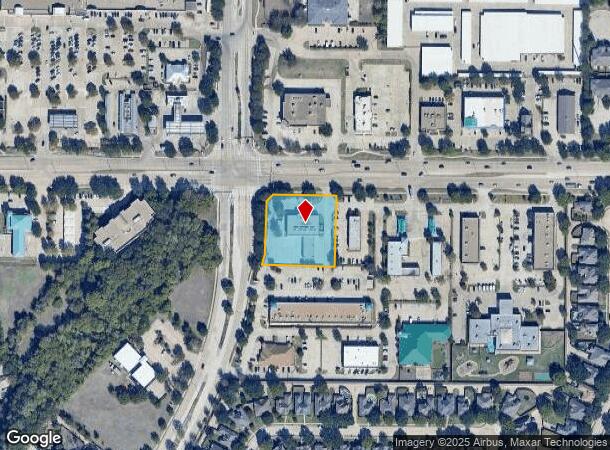  1219 W Mcdermott Dr, Allen, TX Parcel Map