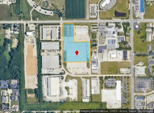 1521 Kepner Dr, Lafayette, IN Parcel Map