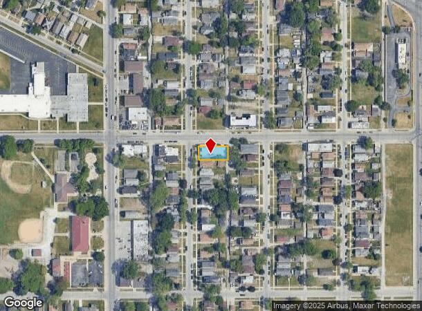  15203 Ingraham Ave, Calumet City, IL Parcel Map