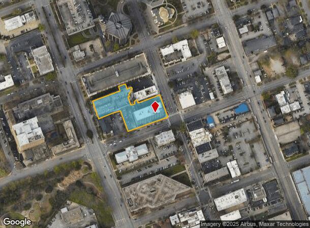 1801 Main St, Columbia, SC Parcel Map
