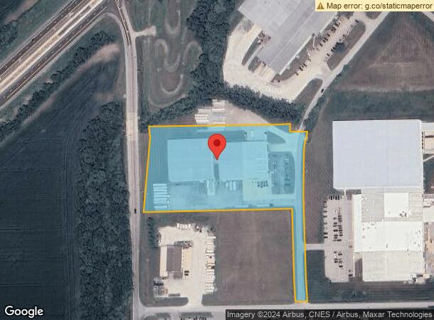  1050 Industrial Pky, Peru, IN Parcel Map