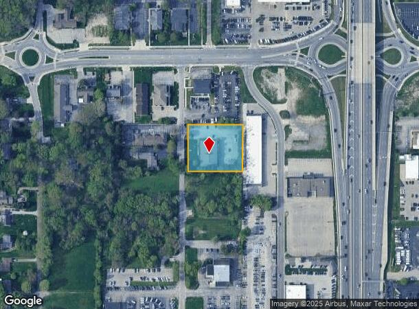  9527 Whitley Dr, Indianapolis, IN Parcel Map