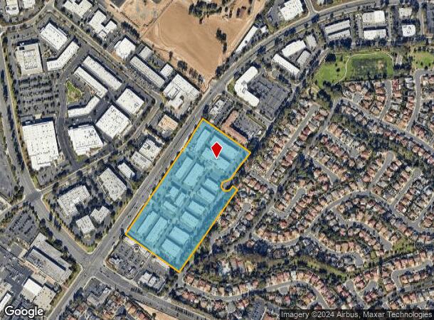  21098 Bake Pkwy, Lake Forest, CA Parcel Map