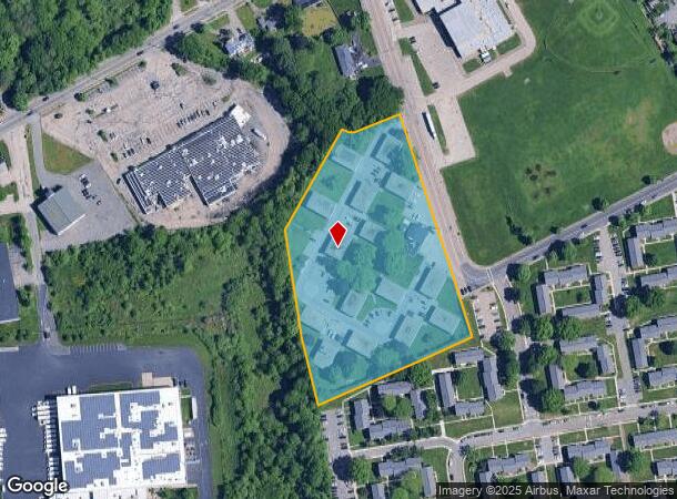 10 Kennedy Dr, Brockton, MA Parcel Map