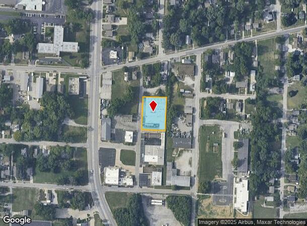  605 N High St, Independence, MO Parcel Map