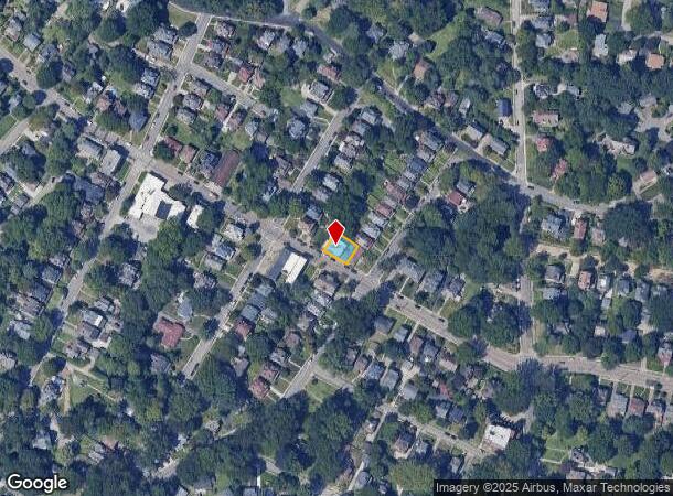 7108 Church Ave, Pittsburgh, PA Parcel Map