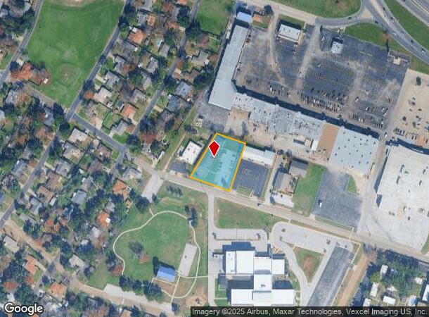  2828 Cottonwood Ln, Temple, TX Parcel Map