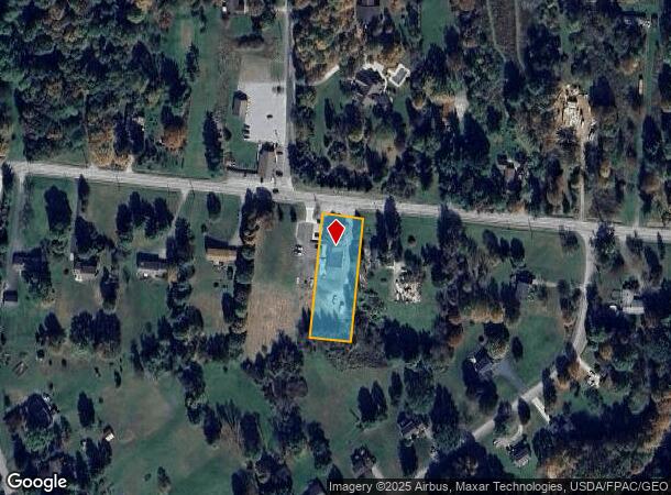  10611 Washington St, Chagrin Falls, OH Parcel Map