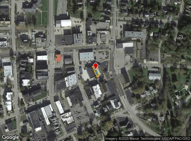  214 Main St, Conneaut, OH Parcel Map