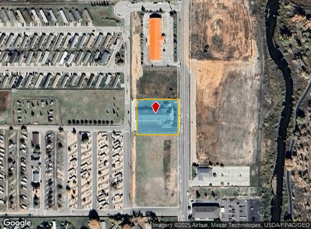 1368 N Mccue St, Laramie, WY Parcel Map