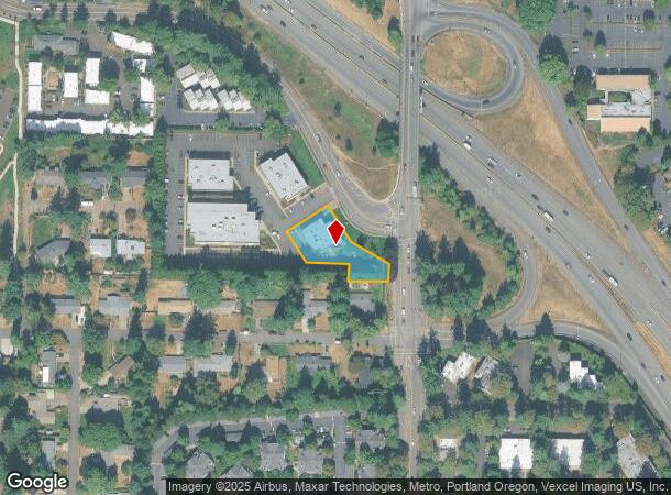 7300 Sw Hunziker Rd, Portland, OR Parcel Map