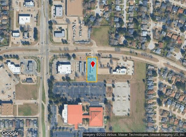  140 Se Green Oaks Blvd, Arlington, TX Parcel Map