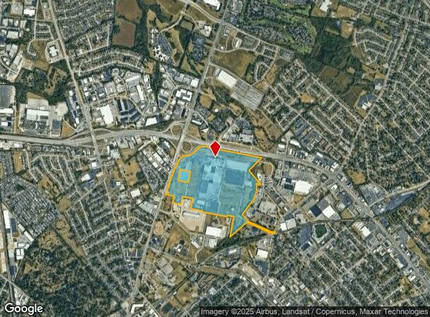 740 W New Circle Rd, Lexington, KY Parcel Map