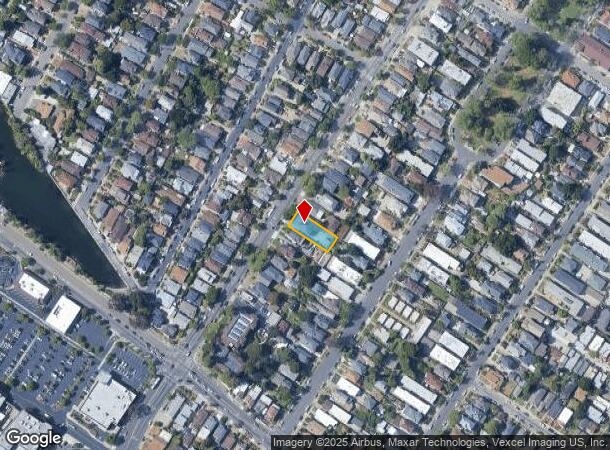 954 Park St, Alameda, CA Parcel Map