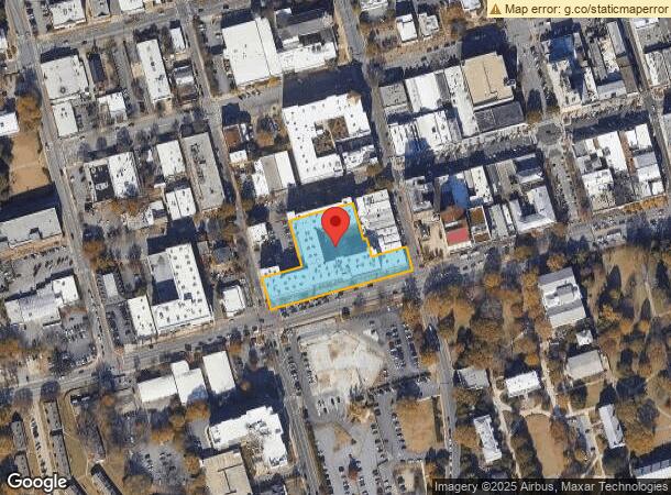  150 W Broad St, Athens, GA Parcel Map