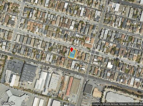  519 Commercial Ave, South San Francisco, CA Parcel Map