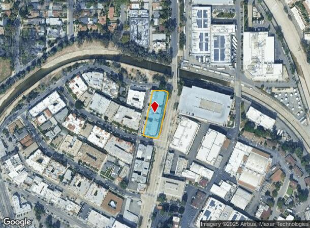  4121 Radford Ave, Studio City, CA Parcel Map