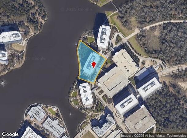 1790 Hughes Landing Blvd, Spring, TX Parcel Map